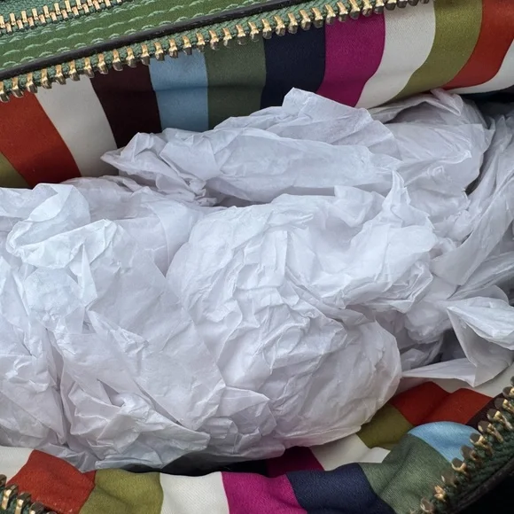 Coach Bleecker Street Legacy Peyton Apple Green Leather Satchel - Picture 14 of 16